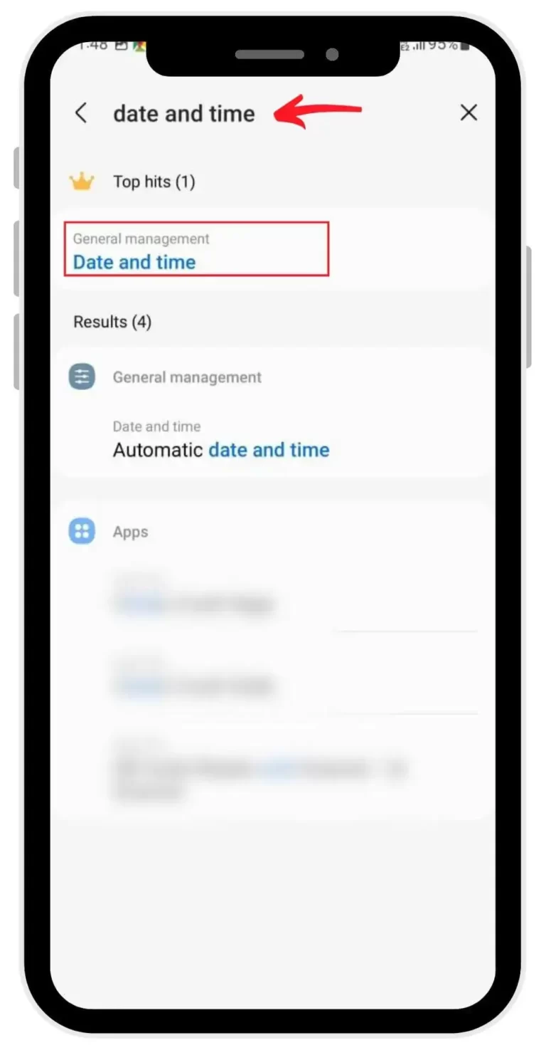Search Date and Time